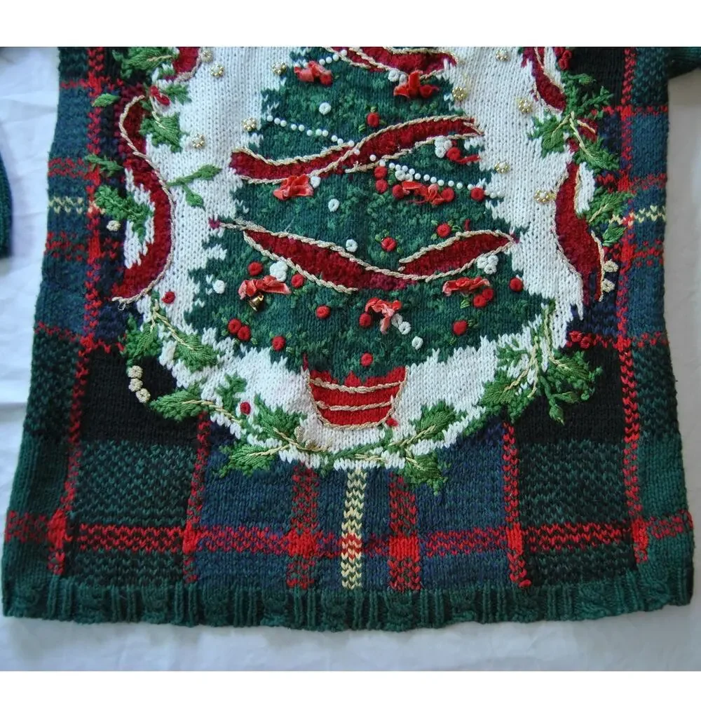 Private Collection Ugly Christmas Sweater Medium